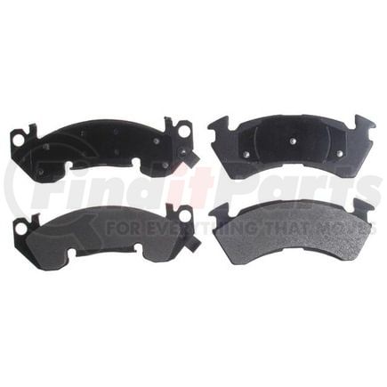 Raybestos SGD614AM Raybestos Service Grade Metallic Brake Pad Set