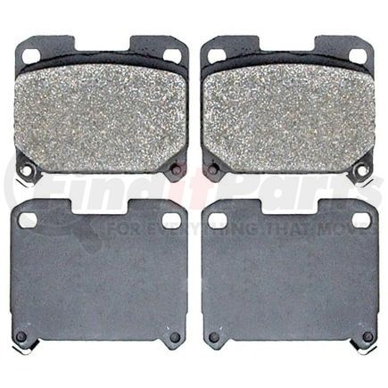 Raybestos SGD630M Raybestos Service Grade Metallic Brake Pad Set