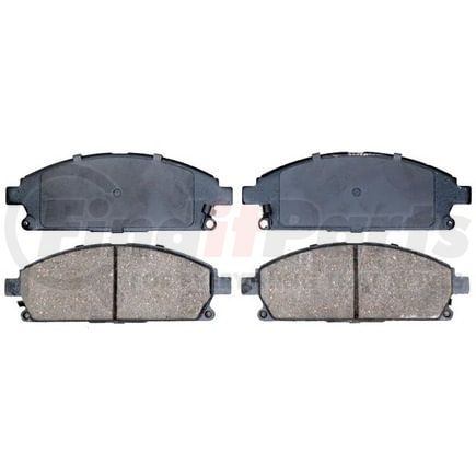 Raybestos SGD691C Raybestos Service Grade Ceramic Brake Pad Set