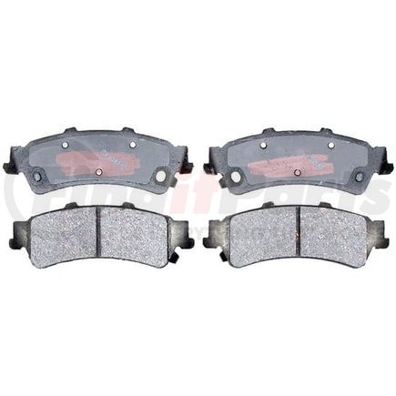 Raybestos SGD792C Brake Parts Inc Raybestos Service Grade Ceramic Disc Brake Pad Set