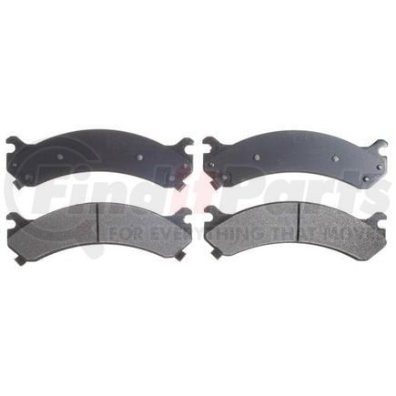 Raybestos SGD784M Brake Parts Inc Raybestos Service Grade Metallic Disc Brake Pad Set