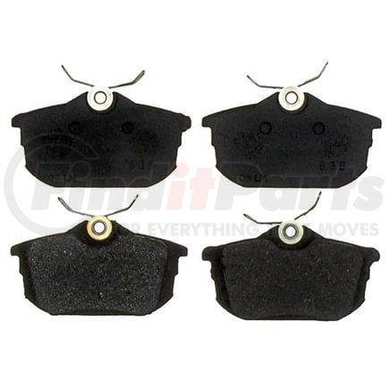Raybestos SGD838M Raybestos Service Grade Metallic Brake Pad Set