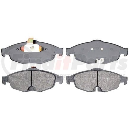Raybestos SGD869M Raybestos Service Grade Metallic Brake Pad Set
