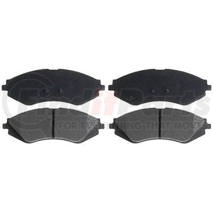 Raybestos SGD902M Raybestos Service Grade Metallic Brake Pad Set
