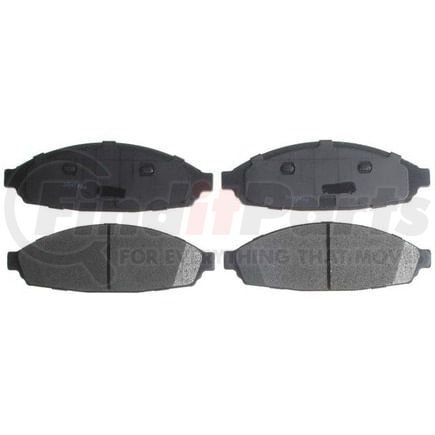 Raybestos SGD931M Raybestos Service Grade Metallic Brake Pad Set