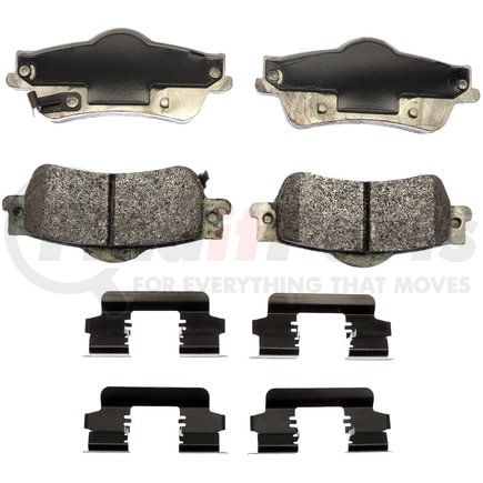 Raybestos SP1352PPH Raybestos Specialty - Police Metallic Brake Pad Set
