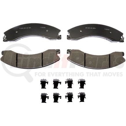 Raybestos SP1411TRH Raybestos Specialty - Medium Duty Metallic Brake Pad Set