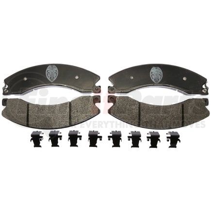 Raybestos SP1411PSH Raybestos Specialty - Police Metallic Brake Pad Set