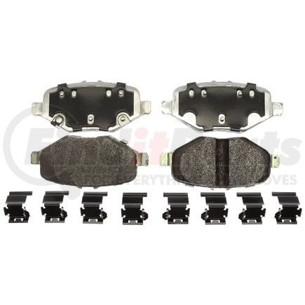 Raybestos SP1612PPH Raybestos Specialty - Police Metallic Brake Pad Set