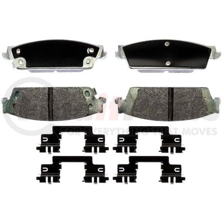 Raybestos SP1707PPH Raybestos Specialty - Police Metallic Brake Pad Set