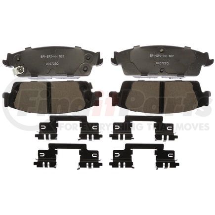 Raybestos SP1707TRH Raybestos Specialty - Truck Ceramic Brake Pad Set