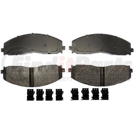 Raybestos SP1680TRH Raybestos Specialty - Medium Duty Metallic Brake Pad Set