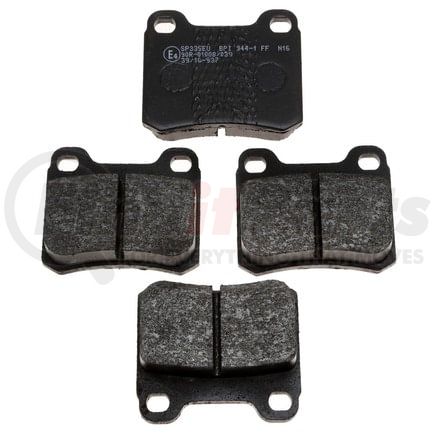 Raybestos SP335EU Raybestos Specialty - European Metallic Brake Pad Set