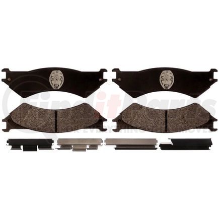Raybestos SP802PSH Raybestos Specialty - Police Metallic Brake Pad Set