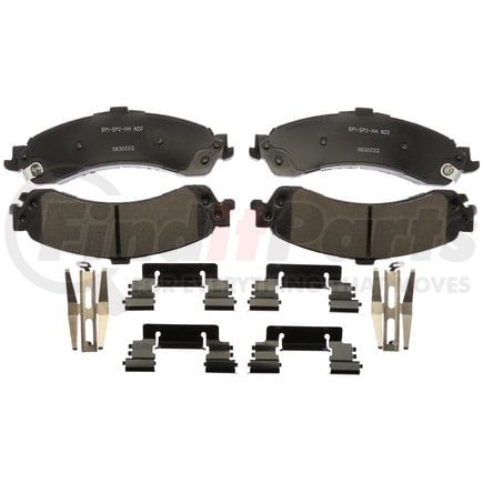 Raybestos SP834TRH Raybestos Specialty - Truck Ceramic Brake Pad Set