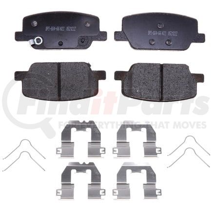 Raybestos MGD2199CH Raybestos R-Line Ceramic Brake Pad Set