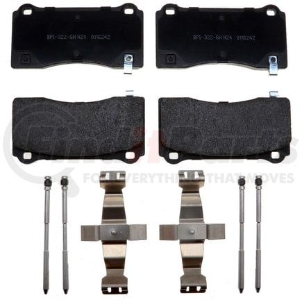 Raybestos MGD2195CH Raybestos Element3 Hybrid Brake Pad Set