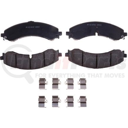 Raybestos MGD2250ACH Raybestos R-Line Ceramic Brake Pad Set