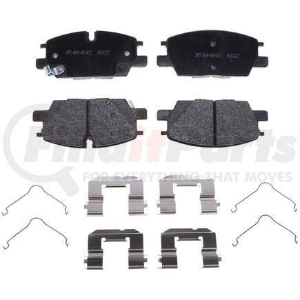 Raybestos MGD2345CH Raybestos R-Line Ceramic Brake Pad Set