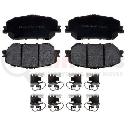 Raybestos MGD2375CH Raybestos Element3 Hybrid Brake Pad Set