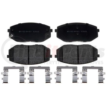 Raybestos MGD2398CH Raybestos Element3 Hybrid Brake Pad Set