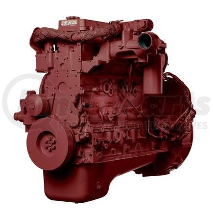 Reviva 65H0D220B Reman Drop In Engine Assembly for 2010-12 Blue Bird with 6.7L Cummins ISB10 Engine