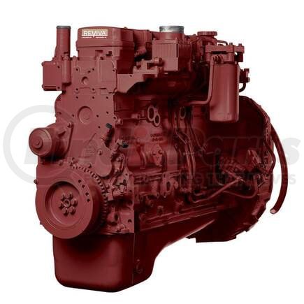 Reviva 65H2D200SB Remanufactured Drop In Engine Assembly for 2012-Up 6.7L Cummins QSB 6.7 Engine