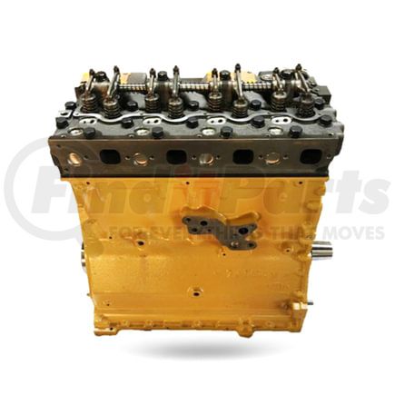 Reviva 72E2B070SB Remanufactured Basic Long Block Engine Assembly for Caterpillar 3304DI Engine