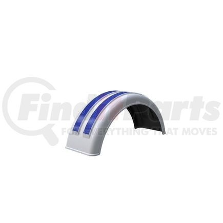 Minimizer 10001768 Single Fender for 16.5 Tire TPO (Paintable)