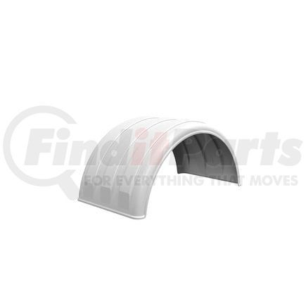 Minimizer 10001755 Dual Fender for 16.5 Tire White