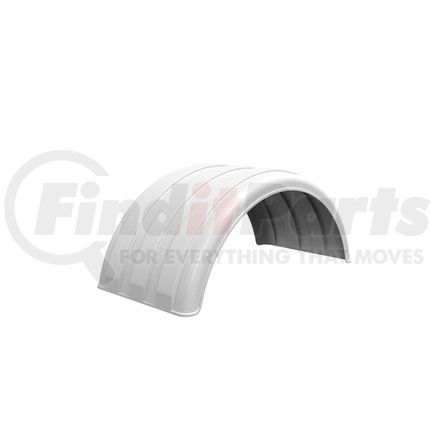 Minimizer 10001775 Dual Fender for 19.5 Tire White