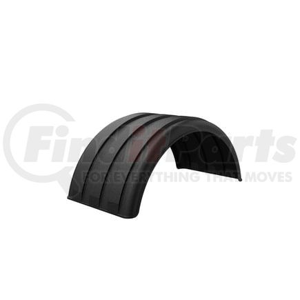 Minimizer 10001769 Dual Fender for 19.5 Tire Black