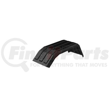 Minimizer 10001595 Front Trasher Series Fender Diamond Plate Black (Each)