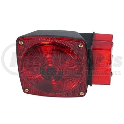 Grote 52442 Utility Lighting Kit for Trailers Over 80" Wide - Right-hand Stop / Tail / Turn & Side Marker - Red