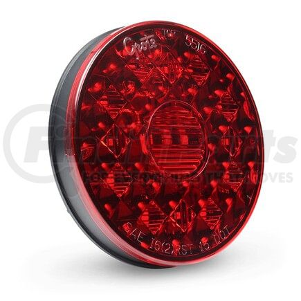 Grote 550823 4" Round LED Stop / Tail / Turn Light with Integrated Backup - Integrated 4-Pin Hard Shell Termination, Multi Pack