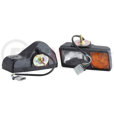 Grote 642914 Per-Lux Snow Plow Lights, Sealed Beam w/ Connector, 12V