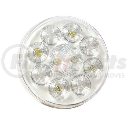 Grote 64971 4" Round Utility Lights, Hardwire, Spot, Clear