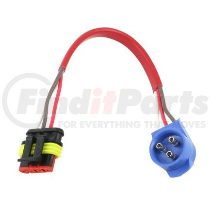 Grote 66442 Hard-Shell Connector Pigtail - Male Pin To 4-Way Hard Shell