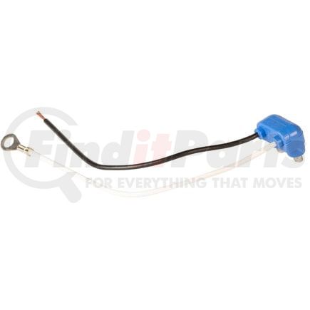 Grote 670505 Sealed Marker Light Pigtails - Single Seal, Ring Terminal Ground, 6" Blunt Cut Wire