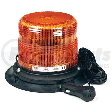 Grote 77323 Compact Low Profile Strobe, Yellow