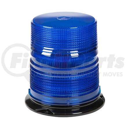 Grote 78055 LED Beacons with S-Link Synchronization, Permanent Mount, Class II, Blue