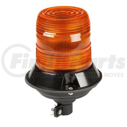 Grote 78123 DIN Mount LED Beacons, Class II, Amber, 12V/24V