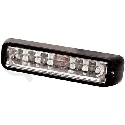 Grote 78791 Multi-Purpose Warning Light - Rectangular, LED, Amber, Clear Lens, Directional Surface Mount