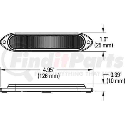 Grote 79276 Surface Mount, HINVII, 6-Diode, HINVII Only