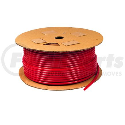 Grote 811012100R Nylon Air Brake Tubing, 1/2", Red, Type B, 100'