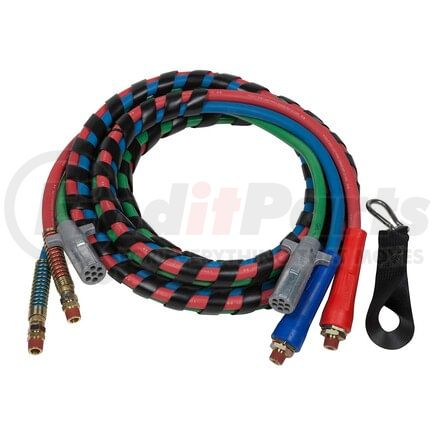 Grote 813212GRP 3-IN-1 Power Cord Set, 12', Red & Blue w/rubber Grips