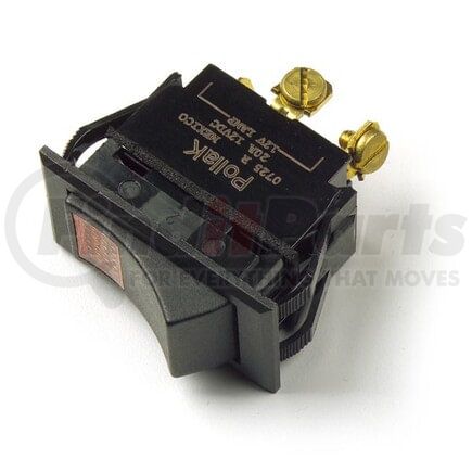 Grote 820303 Rocker Switch, 25 Amp, 12V, 3 Screw, On/Off, Amber