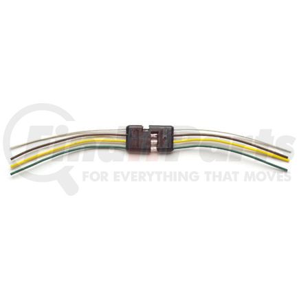 Grote 821030 Flat Connector, 4 Pole, 16 Ga