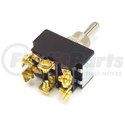 Grote 822224 Toggle Switch, 20 Amp, On/Off/On, Dpdt, 6 Screw