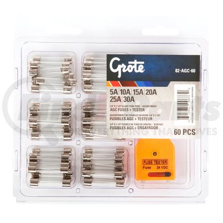 Grote 82AGC60 Glass Fuse